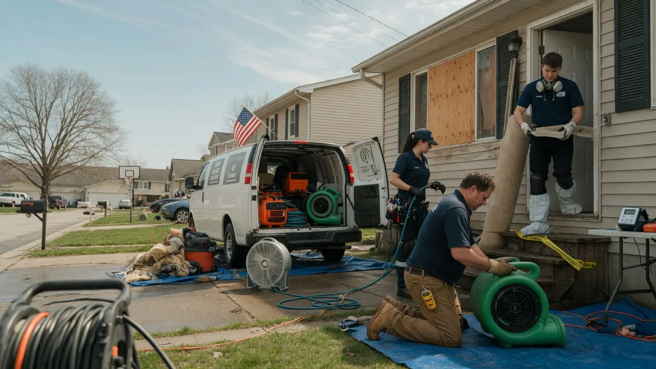Water Damage Restoration in Middlefield, OH near me